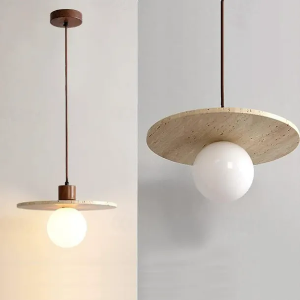 30 cm Pendant Lantern Design Geometric Shapes Pendant Light Stone Glass Artistic Style Formal Style Vintage Style Vintage Traditional / Classic 110-120V 220-240V