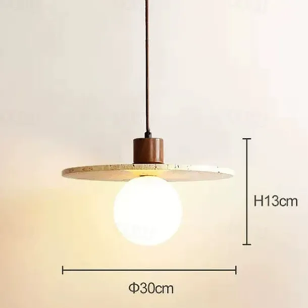 30 cm Pendant Lantern Design Geometric Shapes Pendant Light Stone Glass Artistic Style Formal Style Vintage Style Vintage Traditional / Classic 110-120V 220-240V