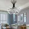 45 cm Pendant Lantern Design Chandelier Metal Sputnik Novelty Painted Finishes Modern Nordic Style Generic