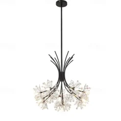 45 cm Pendant Lantern Design Chandelier Metal Sputnik Novelty Painted Finishes Modern Nordic Style Generic