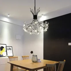 45 cm Pendant Lantern Design Chandelier Metal Sputnik Novelty Painted Finishes Modern Nordic Style Generic