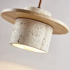 20 cm Pendant Lantern Design Geometric Shapes Pendant Light Stone Artistic Style Formal Style Vintage Style Vintage Country 110-120V 220-240V