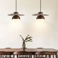 30 cm Pendant Lantern Design Geometric Shapes Pendant Light Stone Glass Artistic Style Vintage Style Classic Style Vintage Country 110-120V 220-240V