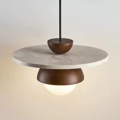 30 cm Pendant Lantern Design Geometric Shapes Pendant Light Stone Glass Artistic Style Vintage Style Classic Style Vintage Country 110-120V 220-240V