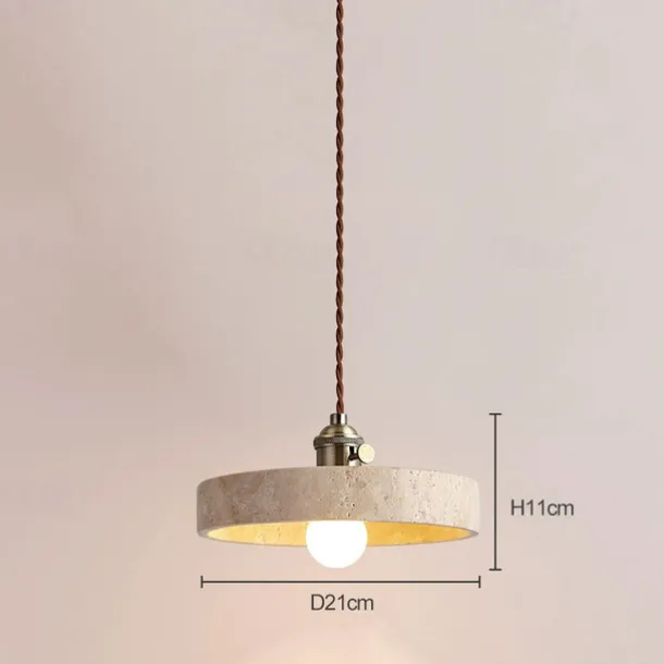 21 cm Pendant Lantern Design Geometric Shapes Pendant Light Stone Artistic Style Formal Style Vintage Style Vintage Traditional / Classic 110-120V 220-240V