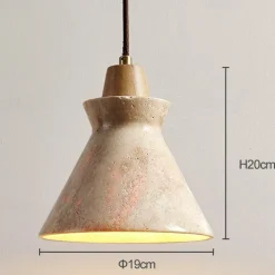 21 cm Pendant Lantern Design Geometric Shapes Pendant Light Stone Artistic Style Formal Style Vintage Style Vintage Traditional / Classic 110-120V 220-240V