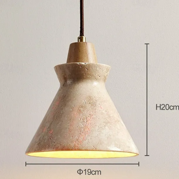 21 cm Pendant Lantern Design Geometric Shapes Pendant Light Stone Artistic Style Formal Style Vintage Style Vintage Traditional / Classic 110-120V 220-240V