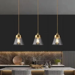 16.5 cm Pendant Light LED Pendant Lantern Design Lamps Glass Cone Electroplated Modern Country Style Shops / Cafes Bedroom Living Room Lights 110-220/220-240V