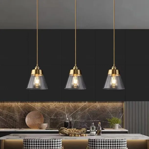 16.5 cm Pendant Light LED Pendant Lantern Design Lamps Glass Cone Electroplated Modern Country Style Shops / Cafes Bedroom Living Room Lights 110-220/220-240V