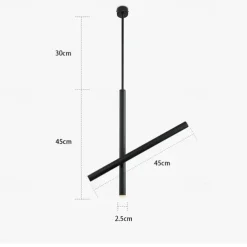 2.5 cm Pendant Light LED Track Light Spotlight Metal Painted Finishes Nordic Style 220-240V