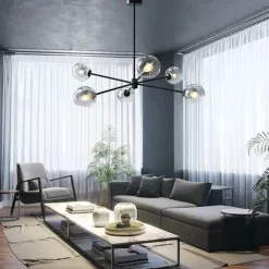 95 cm Pendant Sputnik Design LED Flush Mount Lights LED Metal Electroplated Painted Finishes Modern 220-240V