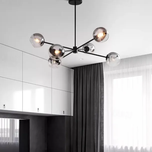 95 cm Pendant Sputnik Design LED Flush Mount Lights LED Metal Electroplated Painted Finishes Modern 220-240V