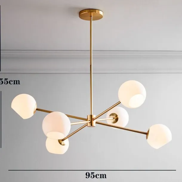 95 cm Pendant Sputnik Design LED Flush Mount Lights LED Metal Electroplated Painted Finishes Modern 220-240V