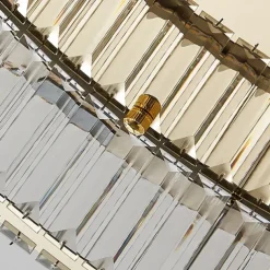 50 cm Round Ceiling Light LED Chandelier Stainless Steel Nordic Style Dining Room Living Room Bedroom