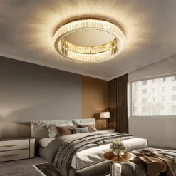 50 cm Round Ceiling Light LED Chandelier Stainless Steel Nordic Style Dining Room Living Room Bedroom