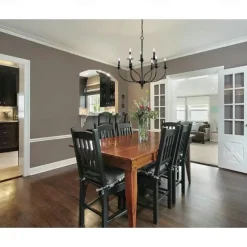 73 cm Single Design Chandelier Metal Mini Painted Finishes Traditional / Classic Country 220-240V