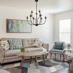 73 cm Single Design Chandelier Metal Mini Painted Finishes Traditional / Classic Country 220-240V