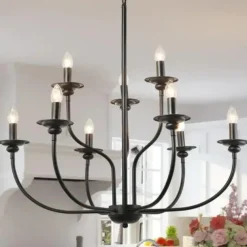 73 cm Single Design Chandelier Metal Mini Painted Finishes Traditional / Classic Country 220-240V