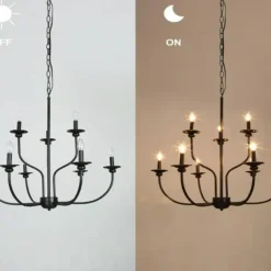 73 cm Single Design Chandelier Metal Mini Painted Finishes Traditional / Classic Country 220-240V