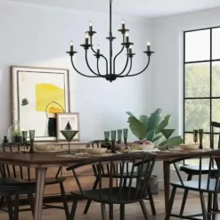 73 cm Single Design Chandelier Metal Mini Painted Finishes Traditional / Classic Country 220-240V