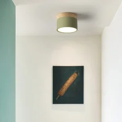 9 cm Single Design Flush Mount Ceiling Lights Aluminum LED Nordic Style 220-240V