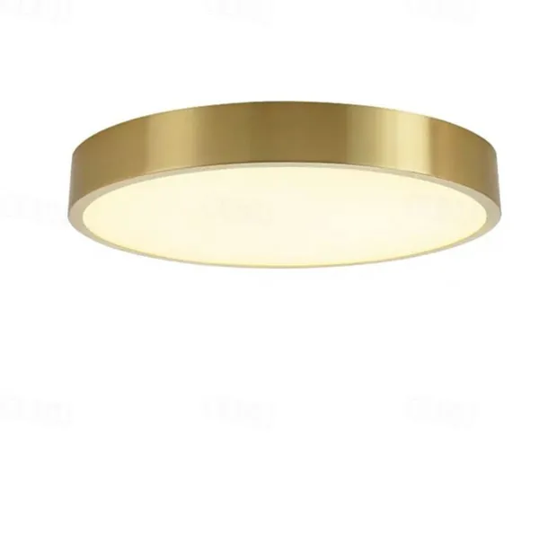 30 cm Single Design Flush Mount Lights Metal Brass Modern 220-240V