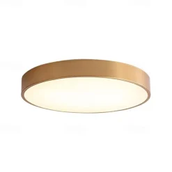 30 cm Single Design Flush Mount Lights Metal Brass Modern 220-240V