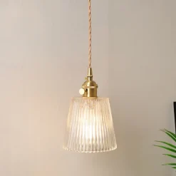 13 cm Single Design Pendant Light LED Glass Antique Brass Modern Nordic Style 85-265V