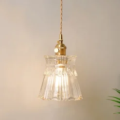13 cm Single Design Pendant Light LED Glass Antique Brass Modern Nordic Style 85-265V