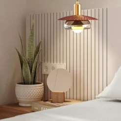 22 cm Single Design Pendant Light Metal Glass Painted Finishes Modern 110-120V 220-240V