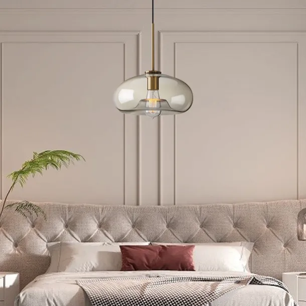20 cm Single Design Pendant Light Glass Glass Electroplated Vintage Nordic Style 110-120V 220-240V