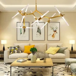 170 cm Sputnik Design Chandelier Aluminum Sputnik Mini Painted Finishes Modern Nordic Style 110-120V 220-240V