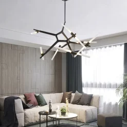 170 cm Sputnik Design Chandelier Aluminum Sputnik Mini Painted Finishes Modern Nordic Style 110-120V 220-240V