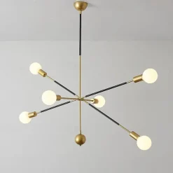 90 cm Sputnik Design Chandelier Metal Sputnik Industrial Painted Finishes Modern Nordic Style 220-240V