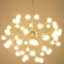 80 cm Sputnik Design Chandelier Metal Mini Painted Finishes Modern Nordic Style Generic