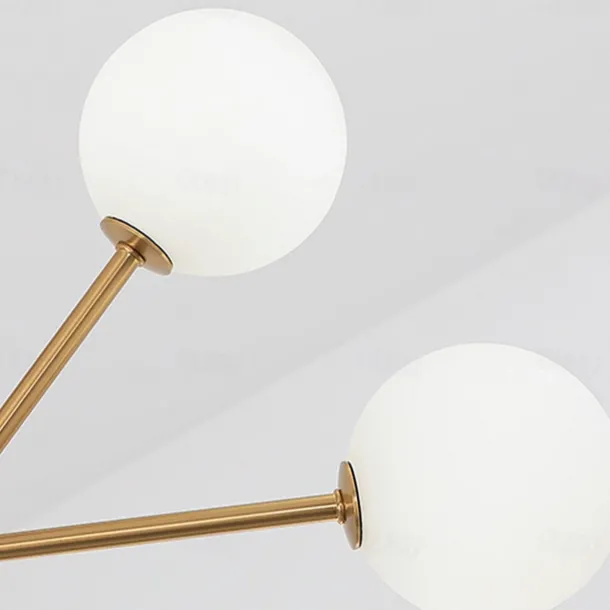 80 cm Sputnik Design Globe Design Geometric Shapes Chandelier Metal Geometrical Mini Electroplated Artistic LED 220-240V