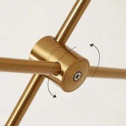 80 cm Sputnik Design Globe Design Geometric Shapes Chandelier Metal Geometrical Mini Electroplated Artistic LED 220-240V