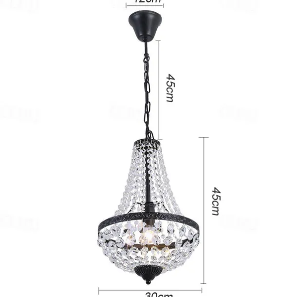 30 cm Sputnik Design Lantern Desgin Pendant Lantern Design Pendant Light Metal Vintage Style Sputnik Industrial Painted Finishes Vintage Nordic Style 110-120V 220-240V