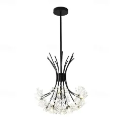 50 cm Sputnik Design Pendant Light LED Chandelier Metal Industrial Novelty Painted Finishes Country Nordic Style 220-240V
