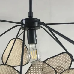 60/80/100 cm Sputnik Design Pendant Light LED Metal Vintage Style Sputnik Painted Finishes Vintage Country 220-240V