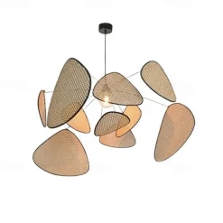 60/80/100 cm Sputnik Design Pendant Light LED Metal Vintage Style Sputnik Painted Finishes Vintage Country 220-240V