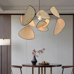 60/80/100 cm Sputnik Design Pendant Light LED Metal Vintage Style Sputnik Painted Finishes Vintage Country 220-240V