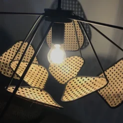 60/80/100 cm Sputnik Design Pendant Light LED Metal Vintage Style Sputnik Painted Finishes Vintage Country 220-240V