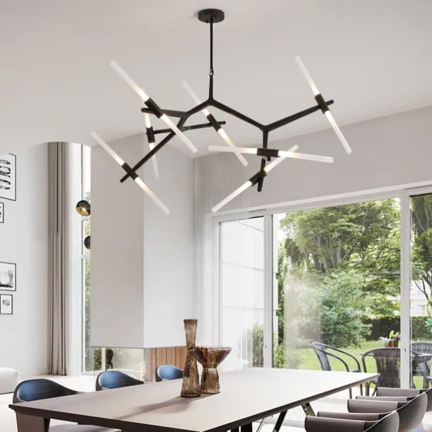 170 cm Sputnik Design Pendant Light Metal Artistic Style Sputnik Mini Painted Finishes Nordic Style 220-240V