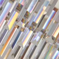 60 cm Unique Design Chandelier LED Pendant Light Crystal Aluminium Alloy Nordic Style Living Room Dining Room 220-240V