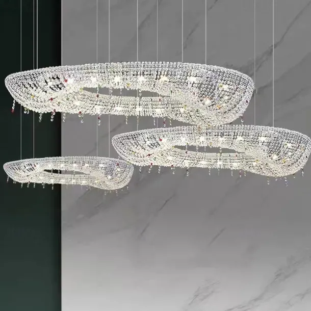 80 cm Unique Design Chandelier Metal Electroplated Modern 110-120V 220-240V