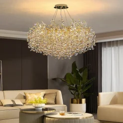 60 cm Unique Design Chandelier Aluminum LED Nordic Style 110-240 V