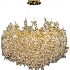 60 cm Unique Design Chandelier Aluminum LED Nordic Style 110-240 V