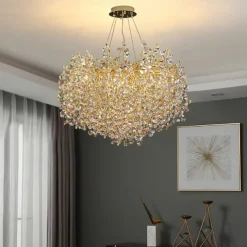 60 cm Unique Design Chandelier Aluminum LED Nordic Style 110-240 V