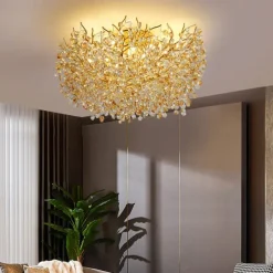 60 cm Unique Design Chandelier Aluminum LED Nordic Style 110-240 V